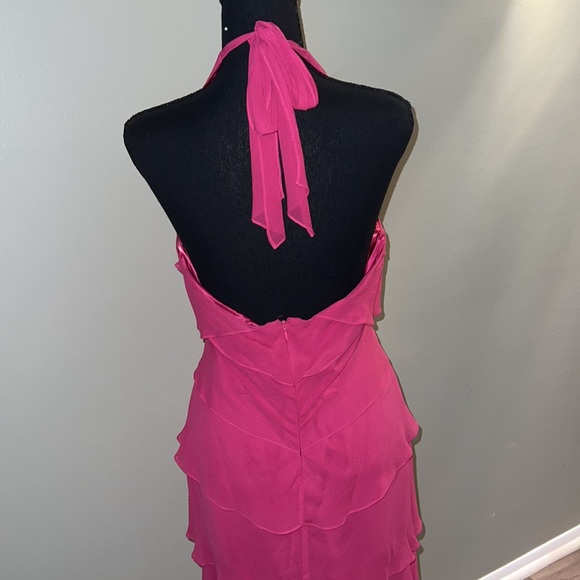Hot pink, formal dress, party dress, cocktail dress - Picture 3 of 5